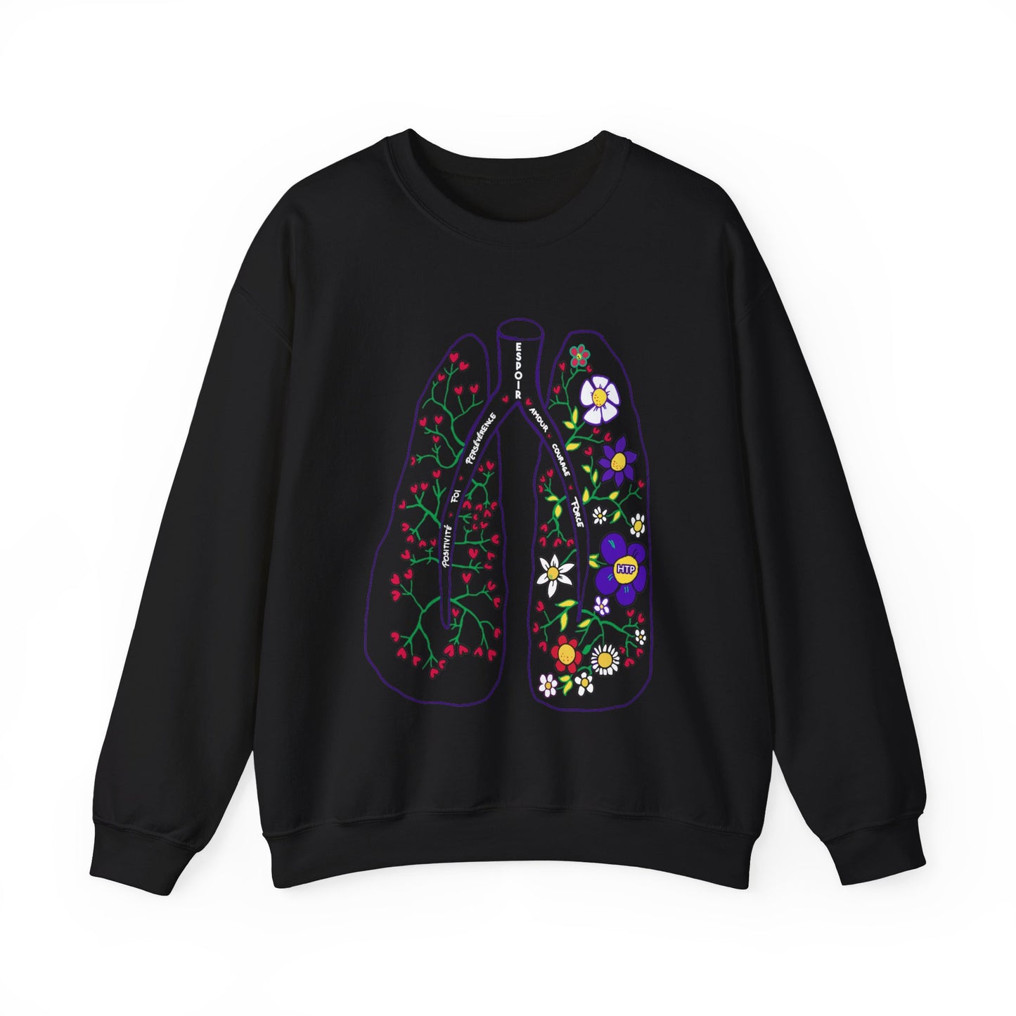 Unisex Heavy Blend™ PH Lungs Crewneck Sweatshirt - French