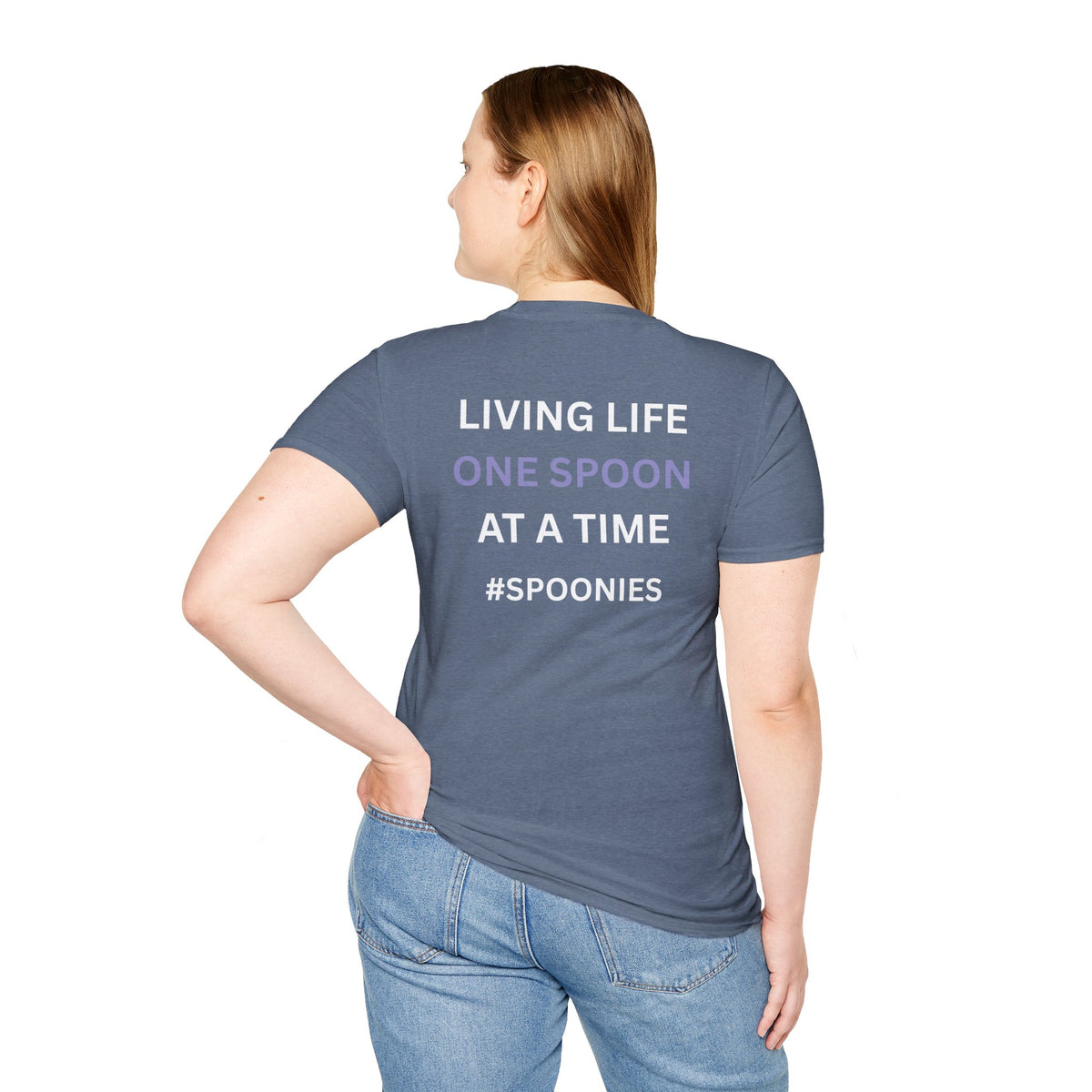 Living life one spoon at a time - Unisex T-Shirt