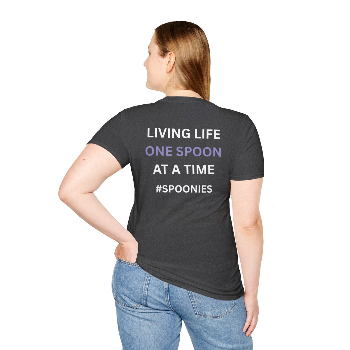 Living life one spoon at a time - Unisex T-Shirt