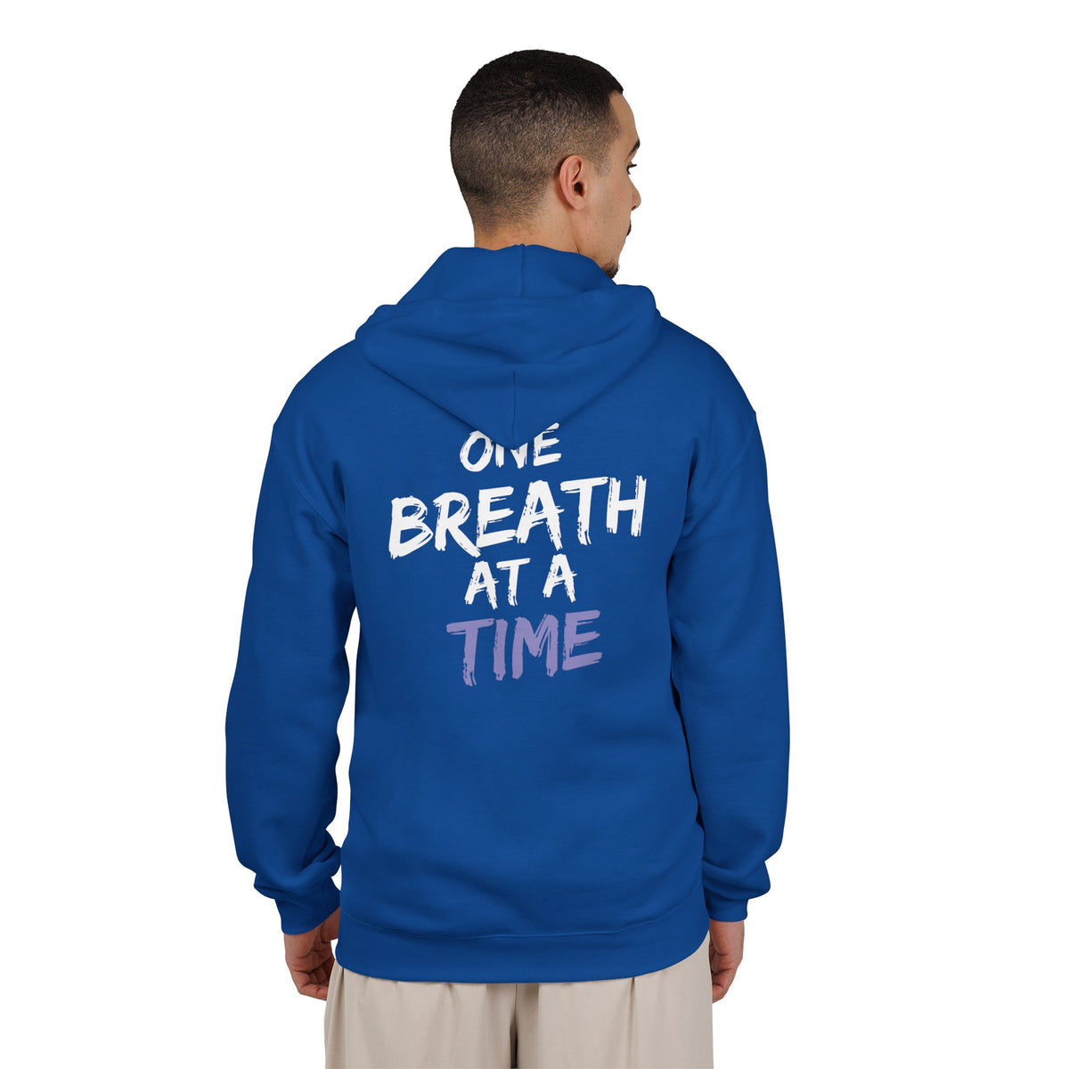 One Breath at a Time - Unisex Heavy Blend™ Full Zip Hooded Sweatshirt
