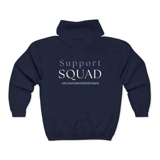 Support Squad - Unisex Heavy Blend™ Full Zip Hooded Sweatshirt