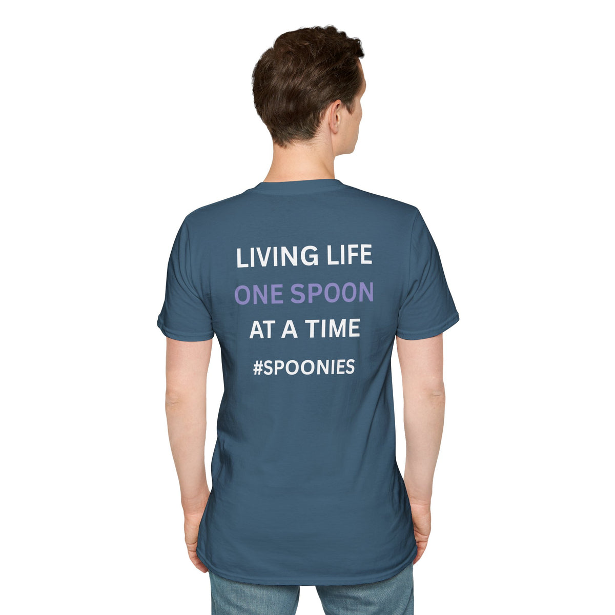 Living life one spoon at a time - Unisex T-Shirt