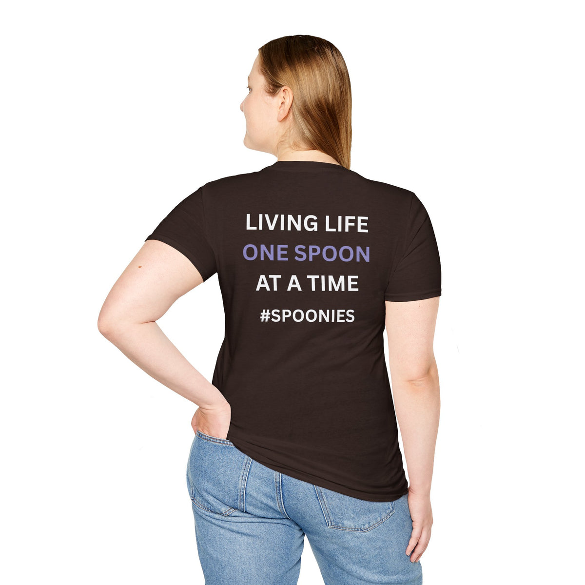 Living life one spoon at a time - Unisex T-Shirt