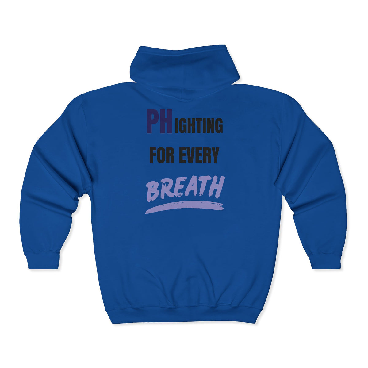 PHighting for Every Breath - Unisex Heavy Blend™ Full Zip Hooded Sweatshirt