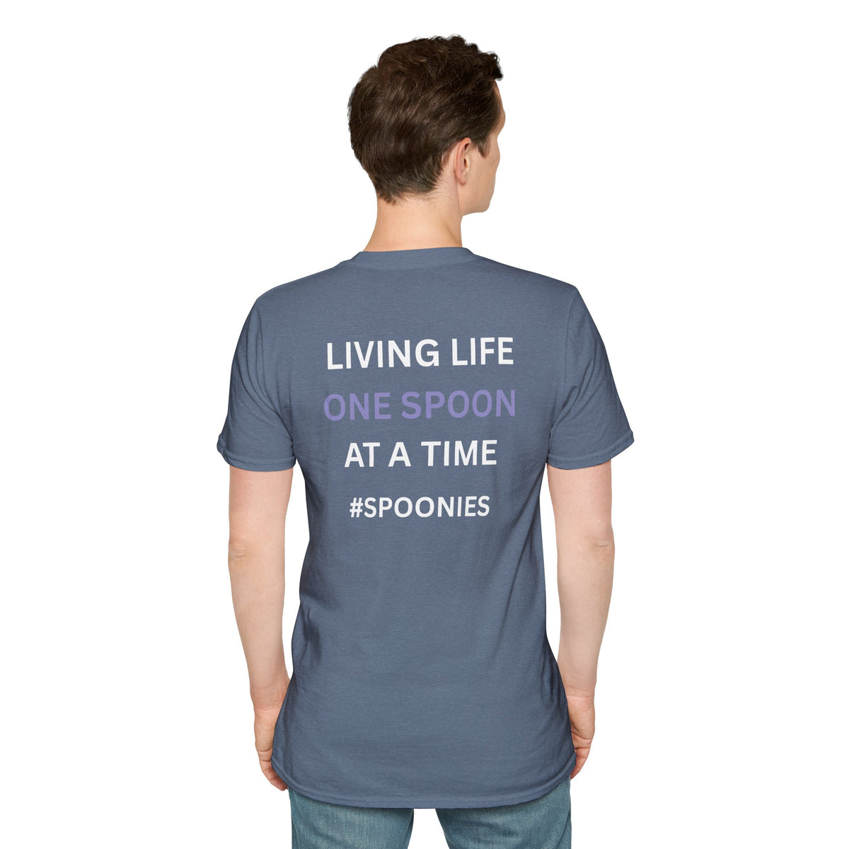 Living life one spoon at a time - Unisex T-Shirt