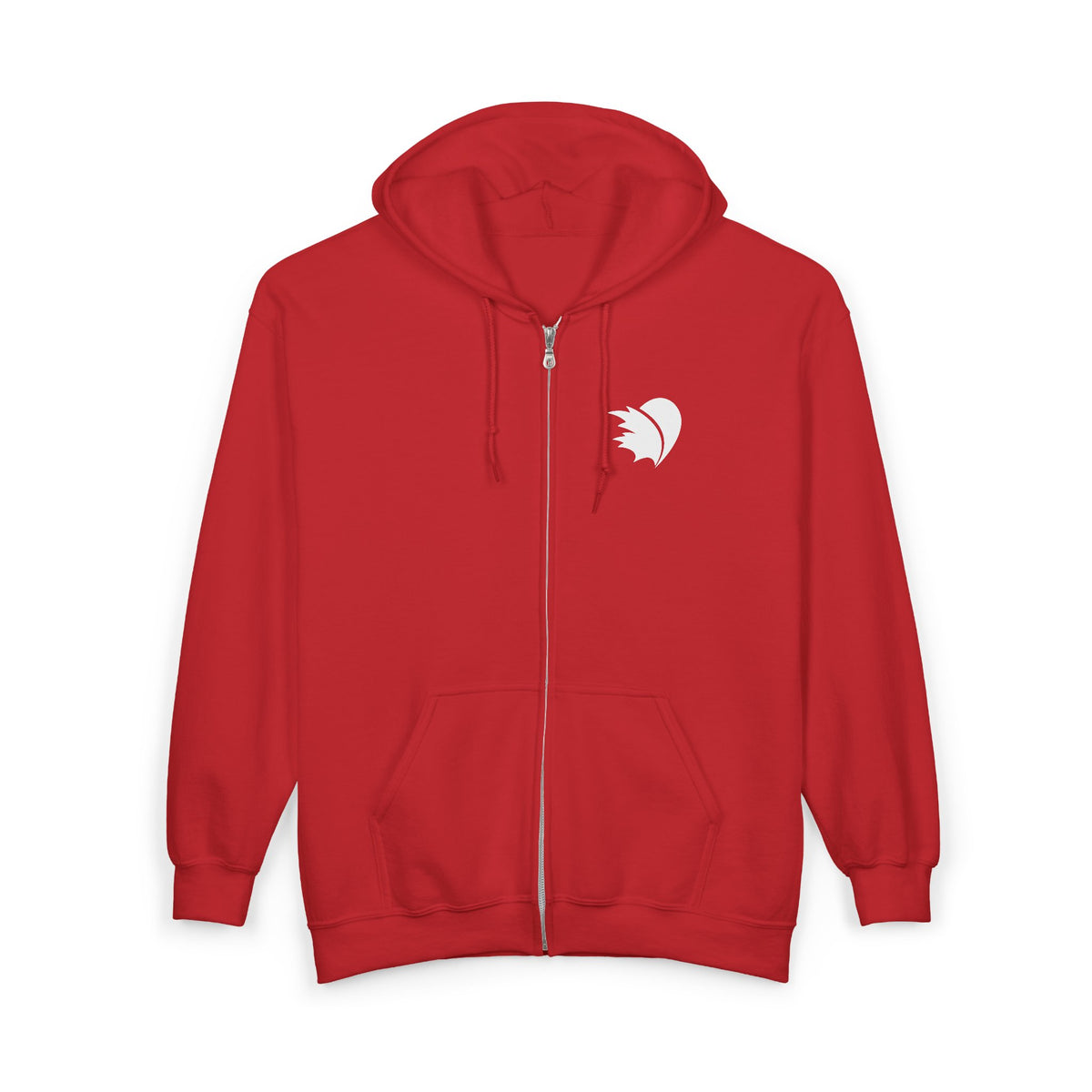 Living life one spoon at a time - Unisex Heavy Blend™ Full Zip Hooded Sweatshirt