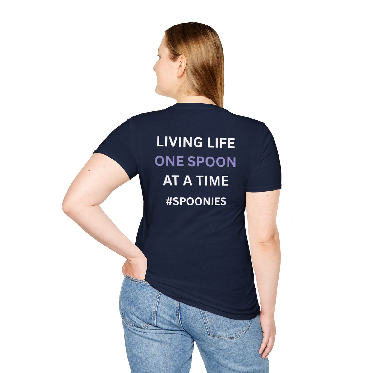 Living life one spoon at a time - Unisex T-Shirt
