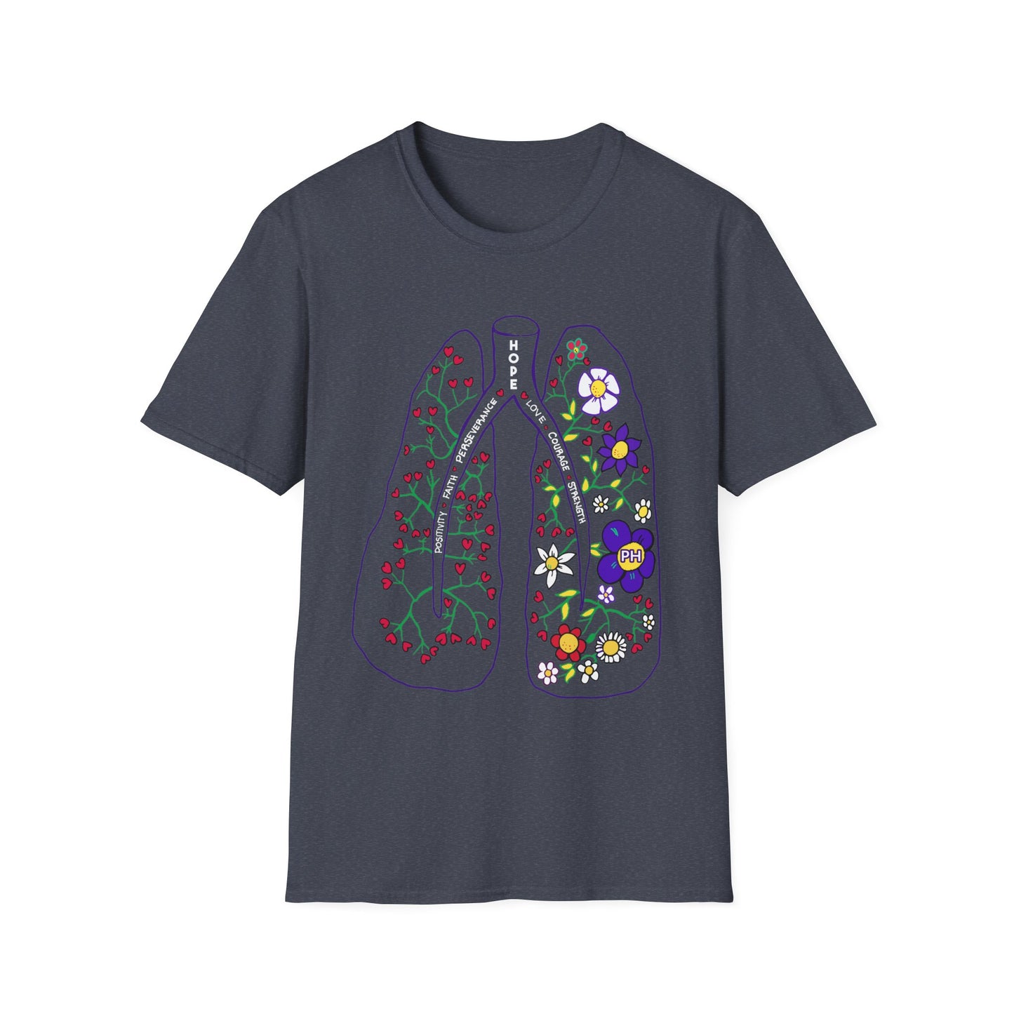 Unisex New PH Lungs T-Shirt - English