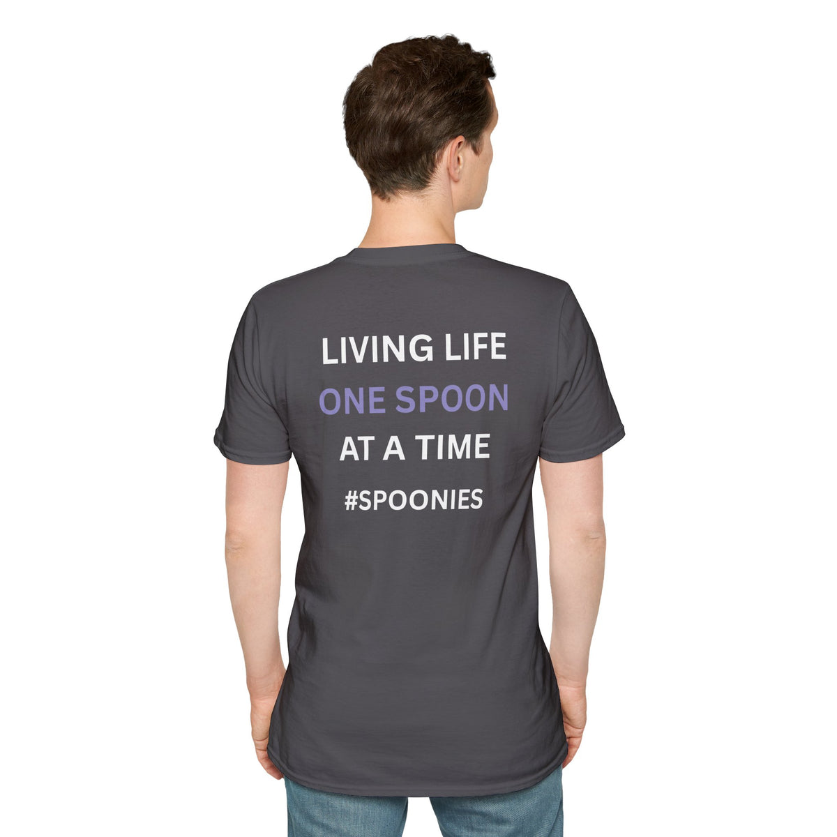 Living life one spoon at a time - Unisex T-Shirt