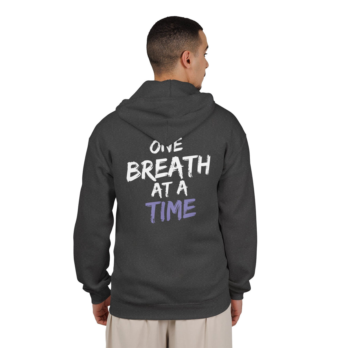 One Breath at a Time - Unisex Heavy Blend™ Full Zip Hooded Sweatshirt