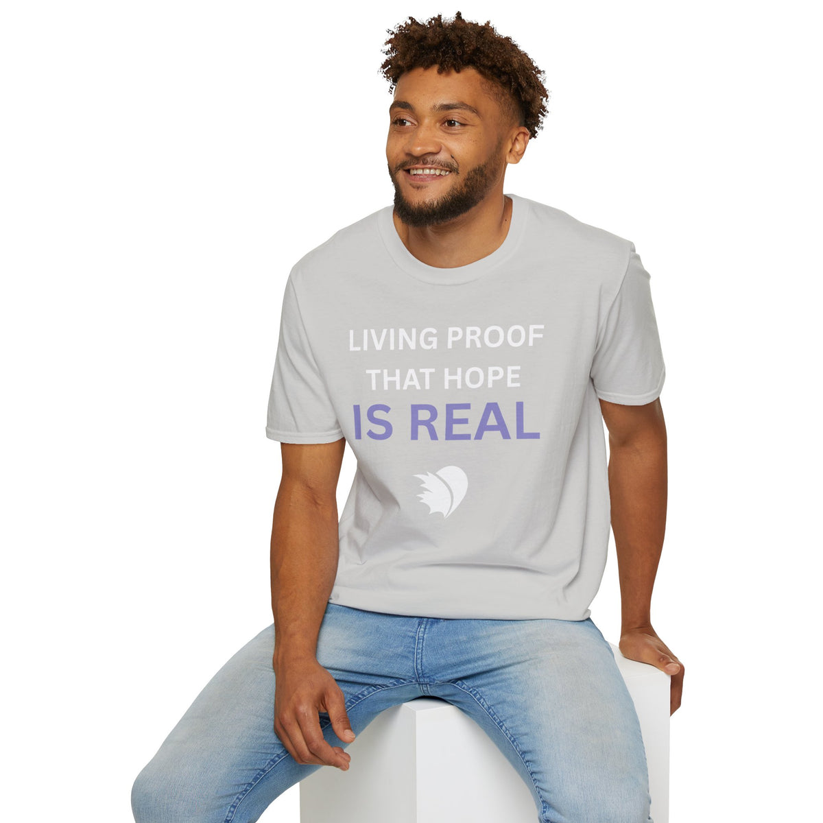 Living Proof that Hope is Real - Unisex T-Shirt