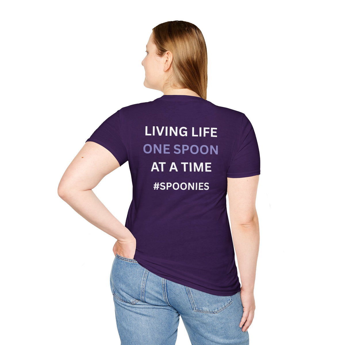 Living life one spoon at a time - Unisex T-Shirt