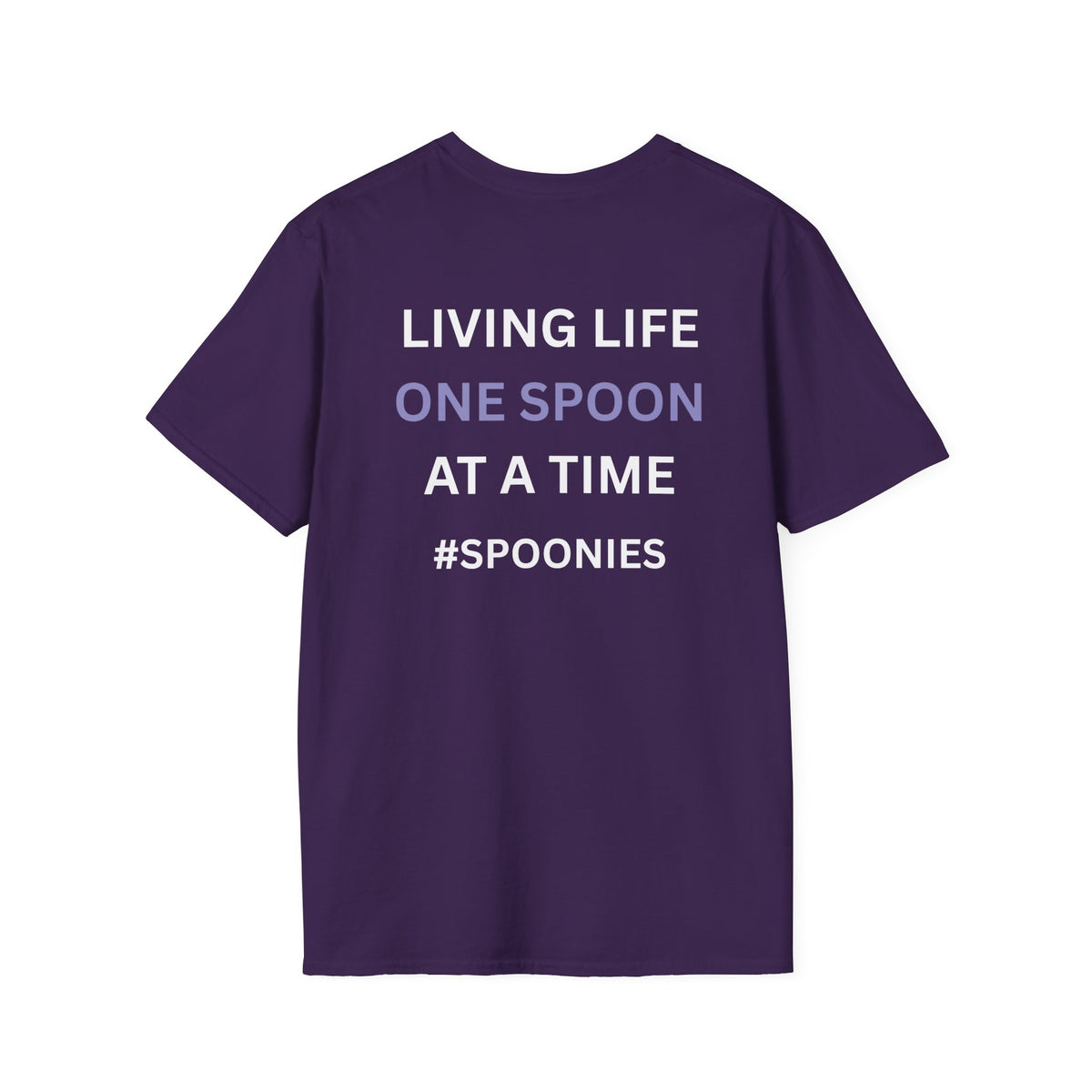 Living life one spoon at a time - Unisex T-Shirt