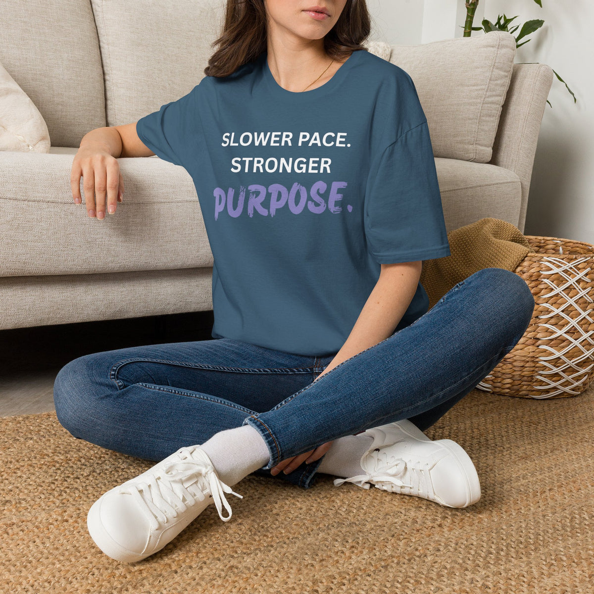 Slower Pace. Stronger Purpose. - Unisex T-Shirt