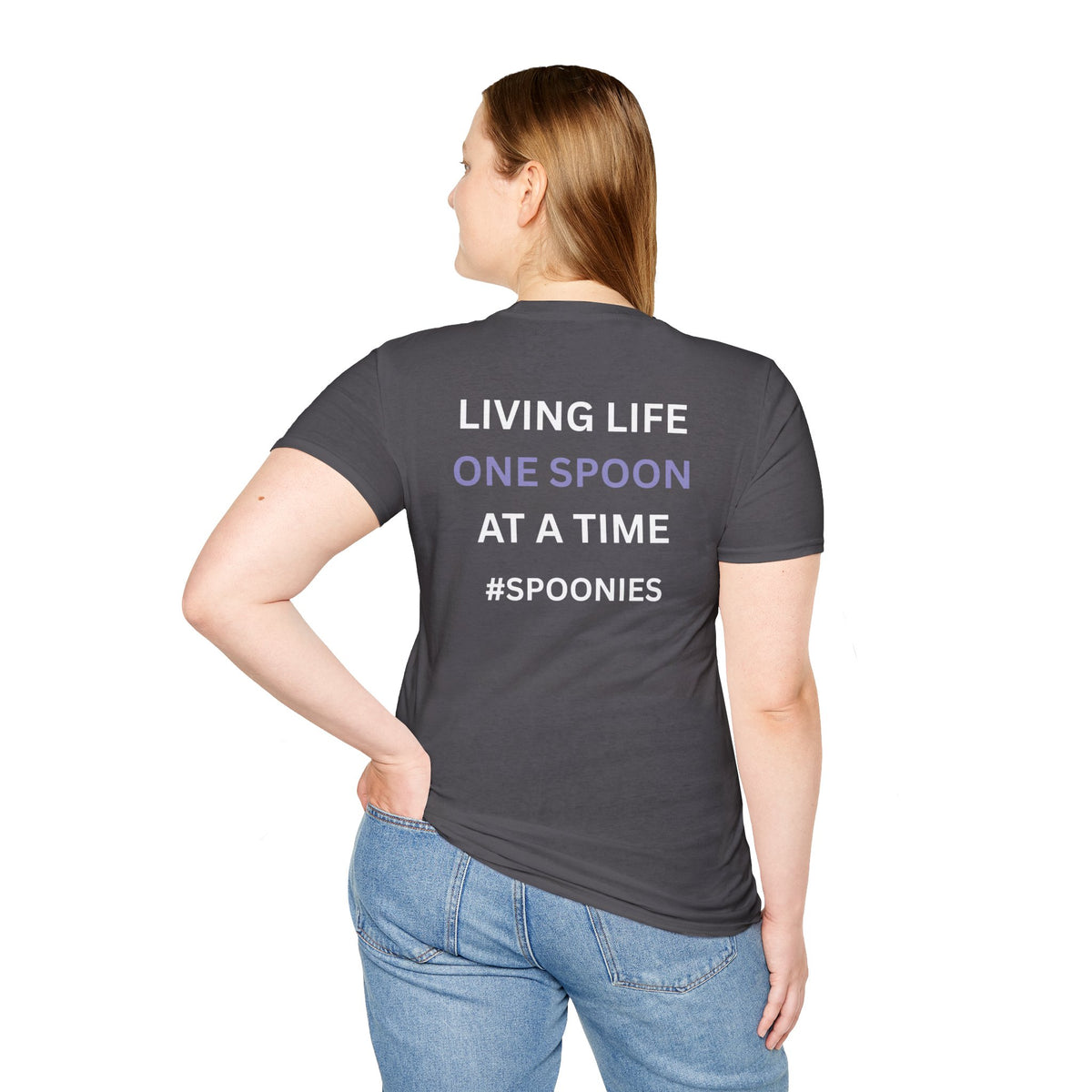 Living life one spoon at a time - Unisex T-Shirt