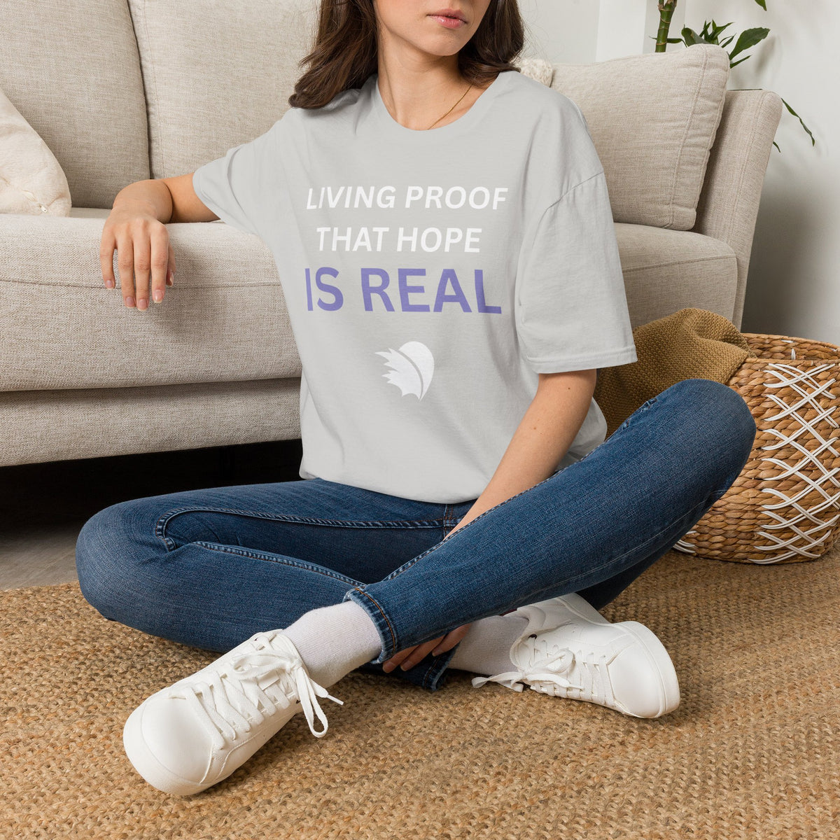 Living Proof that Hope is Real - Unisex T-Shirt