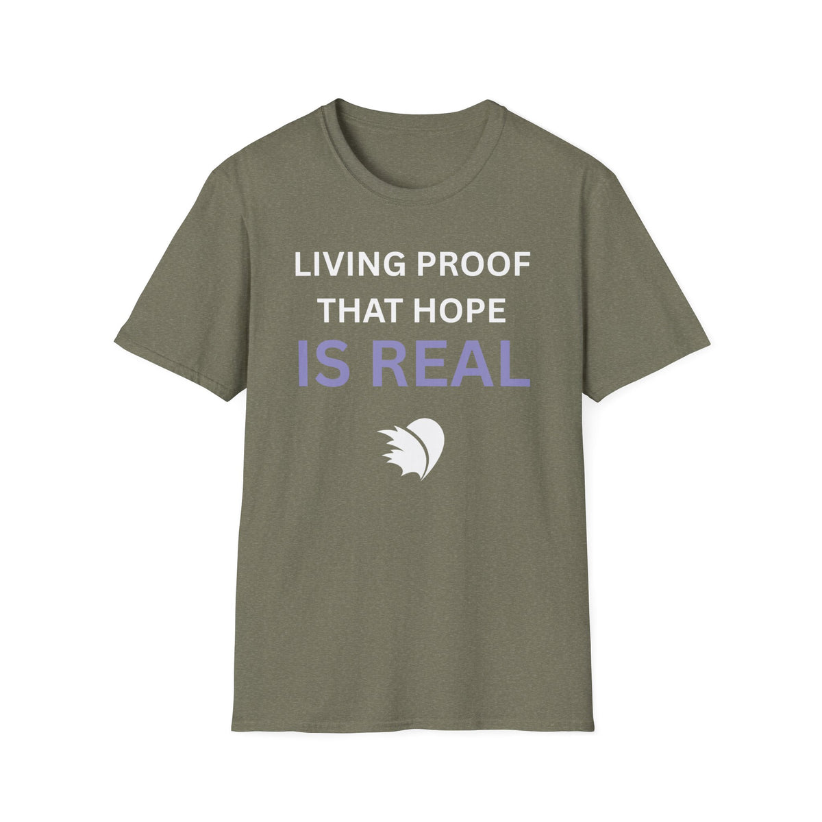 Living Proof that Hope is Real - Unisex T-Shirt