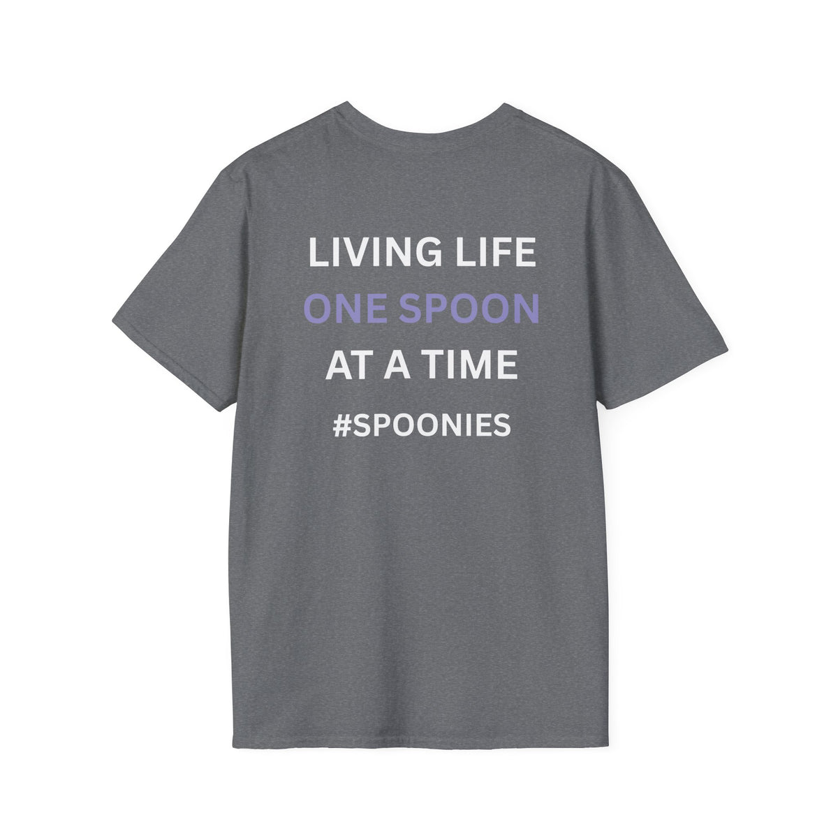 Living life one spoon at a time - Unisex T-Shirt