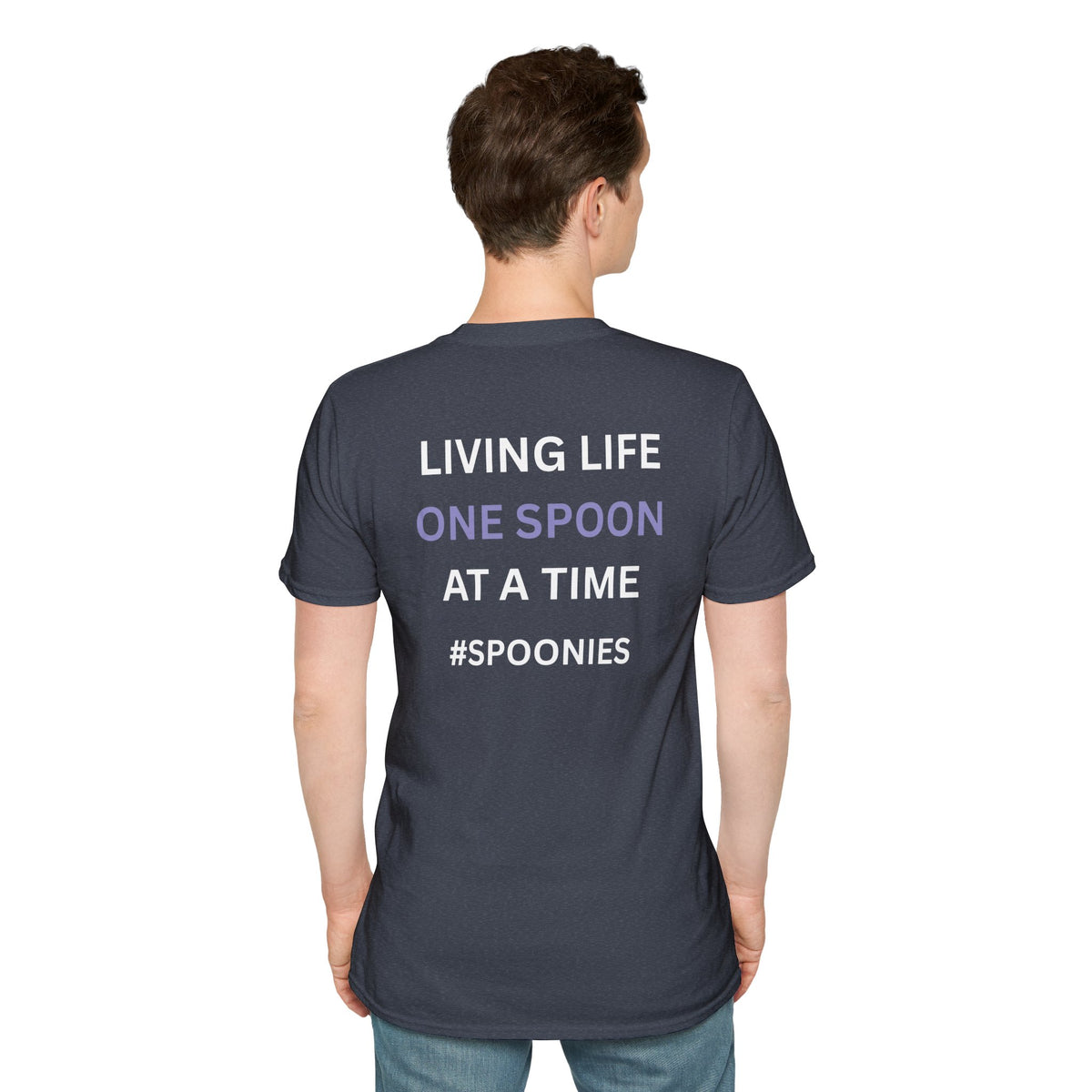 Living life one spoon at a time - Unisex T-Shirt