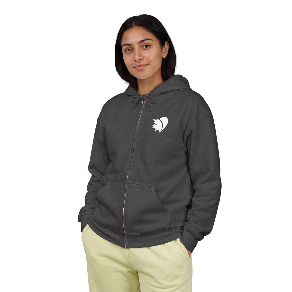 I Care for Someone with PH. What's your Superpower? - Unisex Heavy Blend™ Full Zip Hooded Sweatshirt