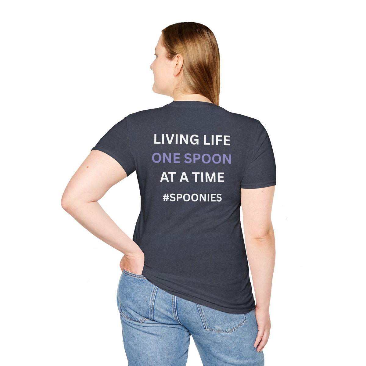 Living life one spoon at a time - Unisex T-Shirt