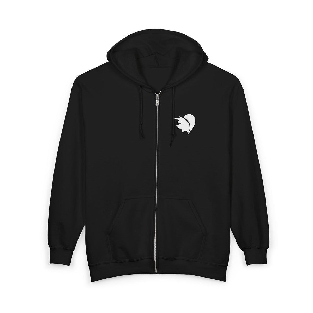 Living life one spoon at a time - Unisex Heavy Blend™ Full Zip Hooded Sweatshirt