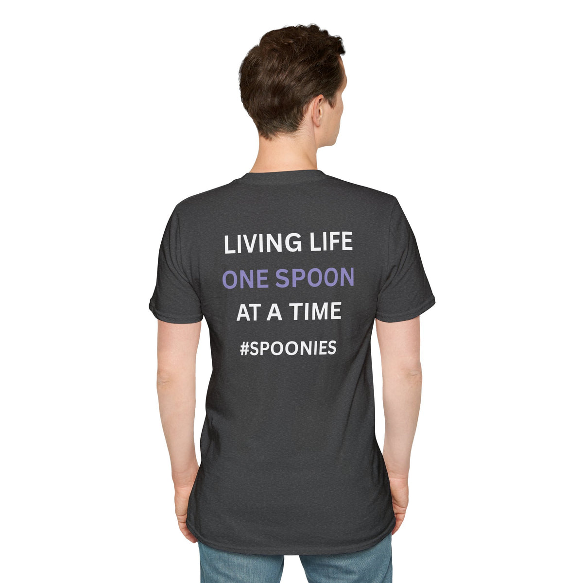 Living life one spoon at a time - Unisex T-Shirt