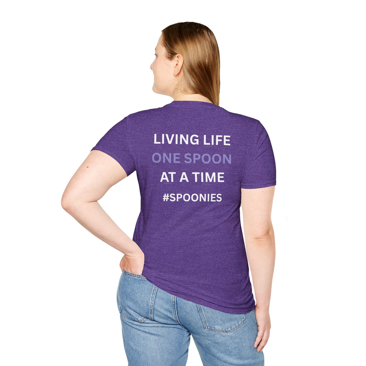 Living life one spoon at a time - Unisex T-Shirt
