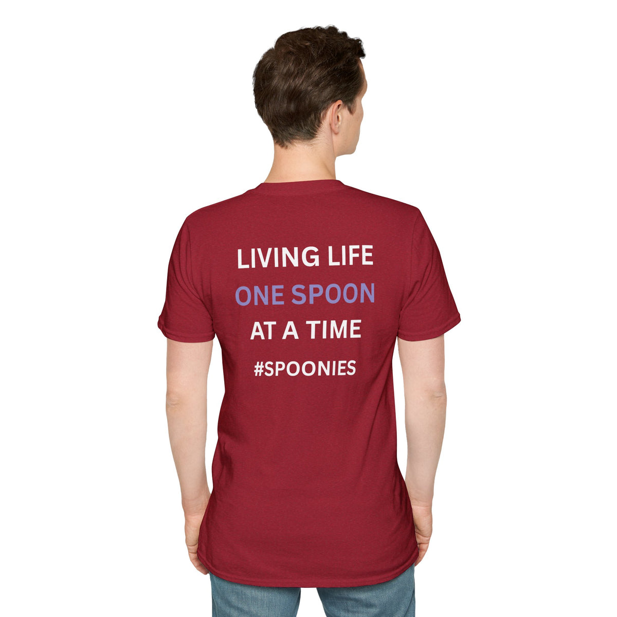 Living life one spoon at a time - Unisex T-Shirt
