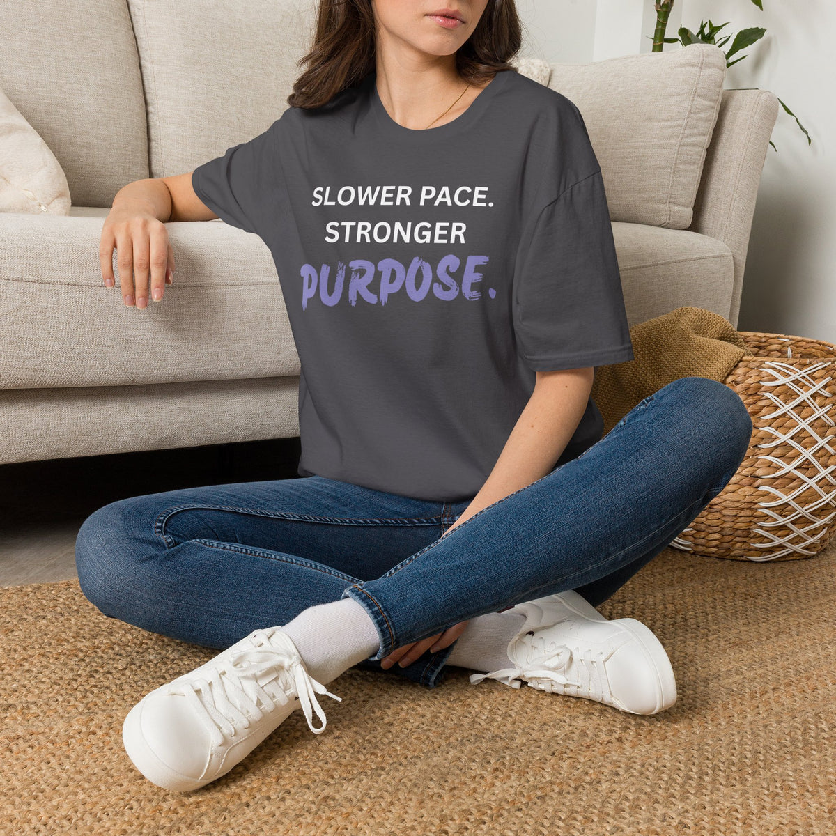 Slower Pace. Stronger Purpose. - Unisex T-Shirt