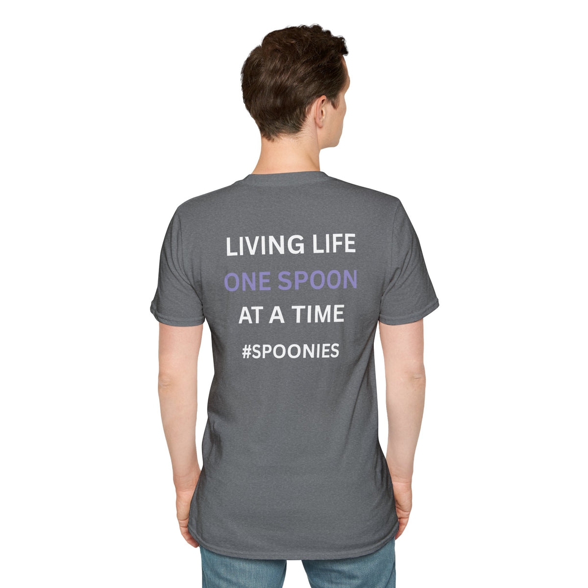 Living life one spoon at a time - Unisex T-Shirt