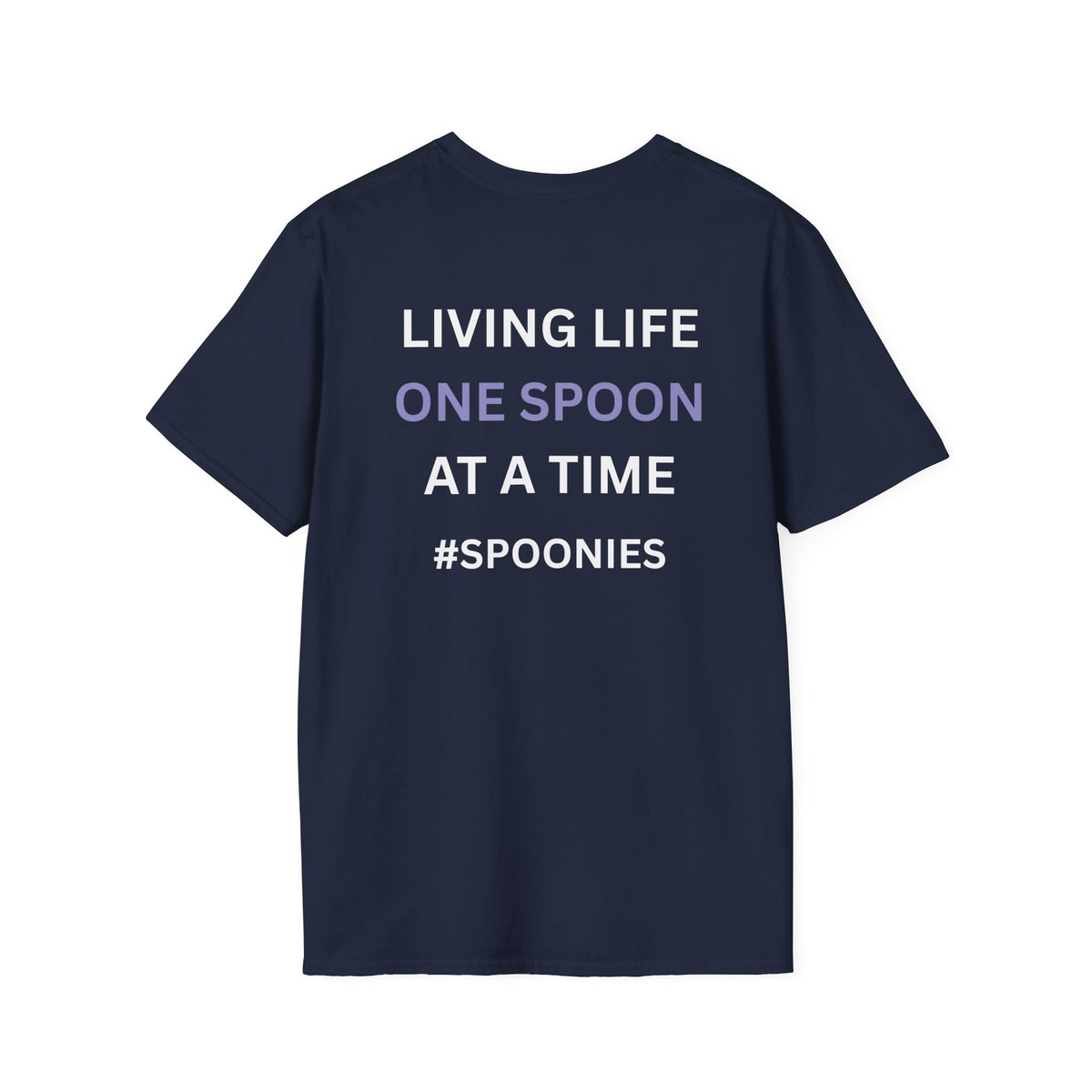 Living life one spoon at a time - Unisex T-Shirt