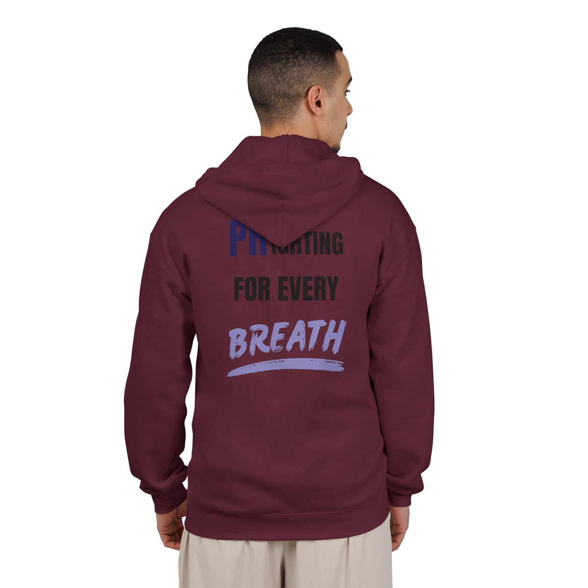 PHighting for Every Breath - Unisex Heavy Blend™ Full Zip Hooded Sweatshirt
