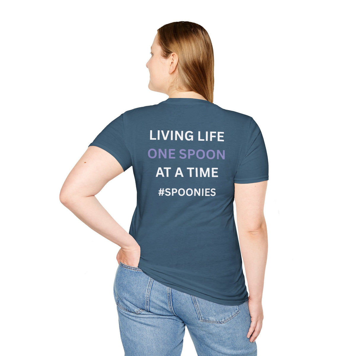 Living life one spoon at a time - Unisex T-Shirt
