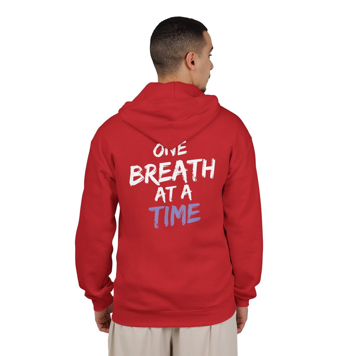 One Breath at a Time - Unisex Heavy Blend™ Full Zip Hooded Sweatshirt