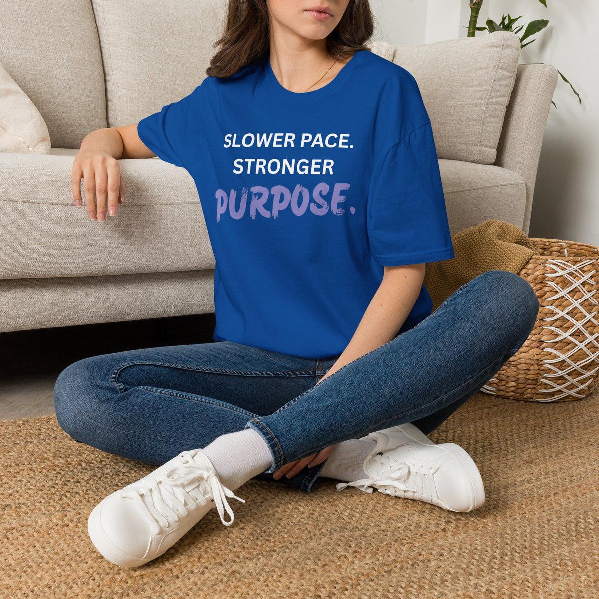 Slower Pace. Stronger Purpose. - Unisex T-Shirt