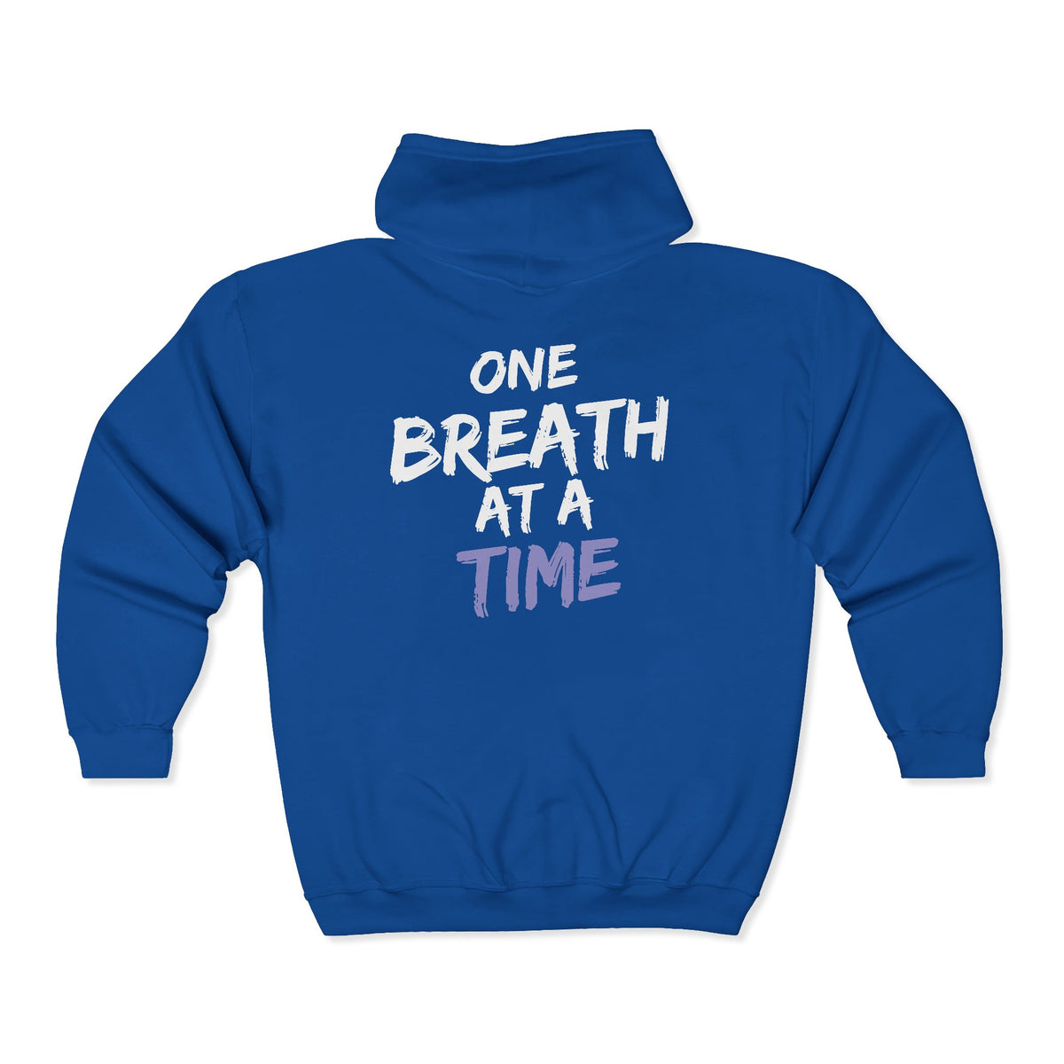 One Breath at a Time - Unisex Heavy Blend™ Full Zip Hooded Sweatshirt