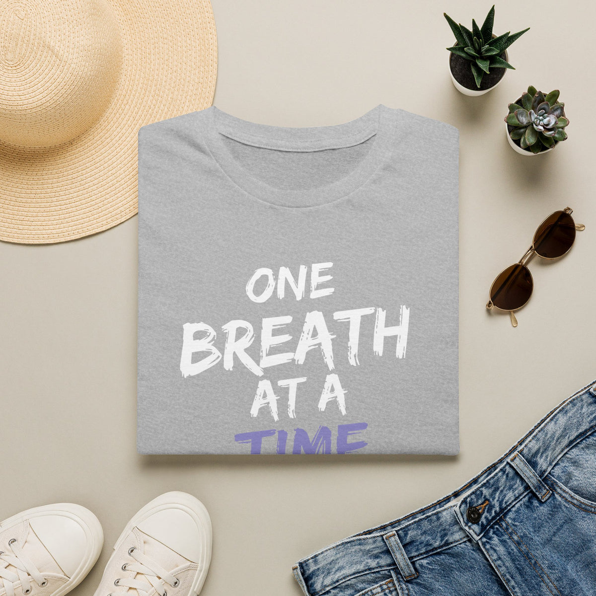 One Breath at a Time - Unisex T-Shirt