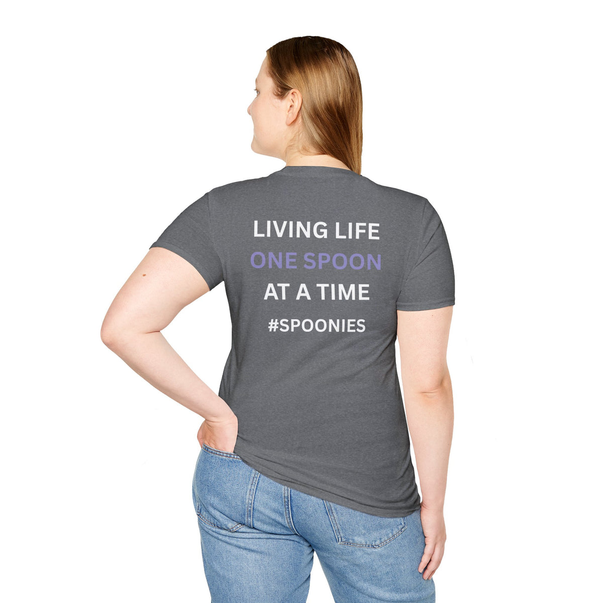 Living life one spoon at a time - Unisex T-Shirt
