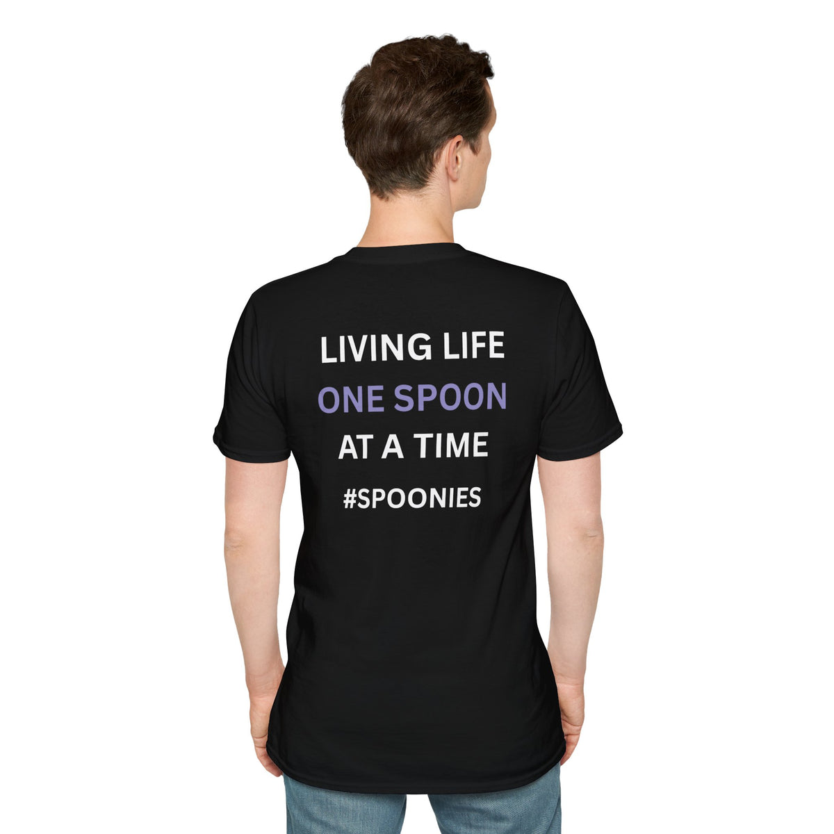 Living life one spoon at a time - Unisex T-Shirt