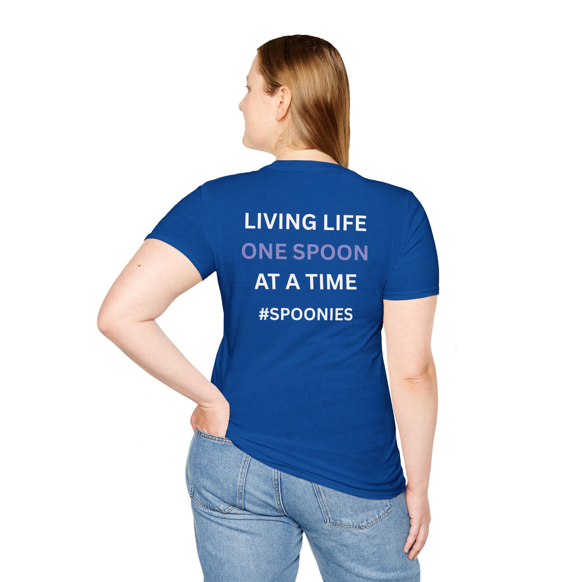 Living life one spoon at a time - Unisex T-Shirt
