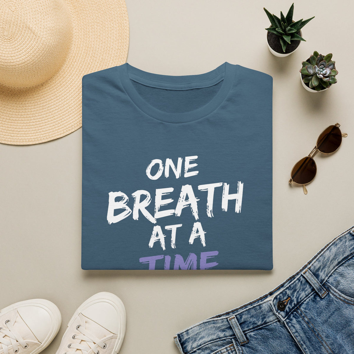 One Breath at a Time - Unisex T-Shirt