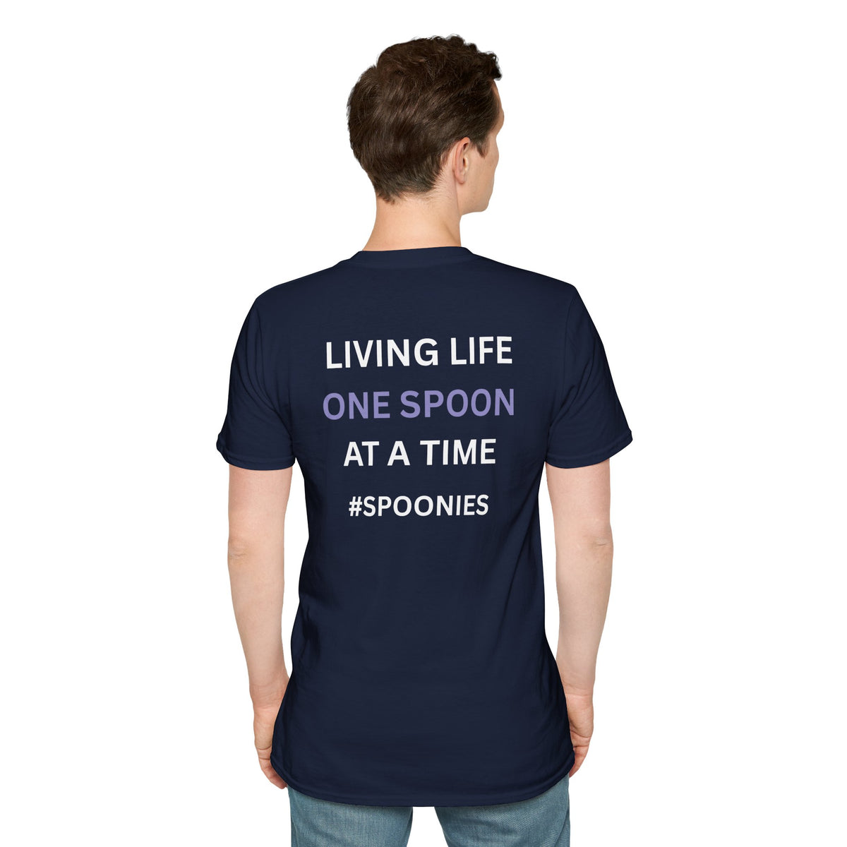 Living life one spoon at a time - Unisex T-Shirt