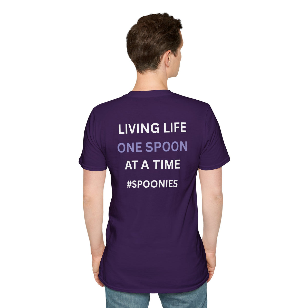 Living life one spoon at a time - Unisex T-Shirt