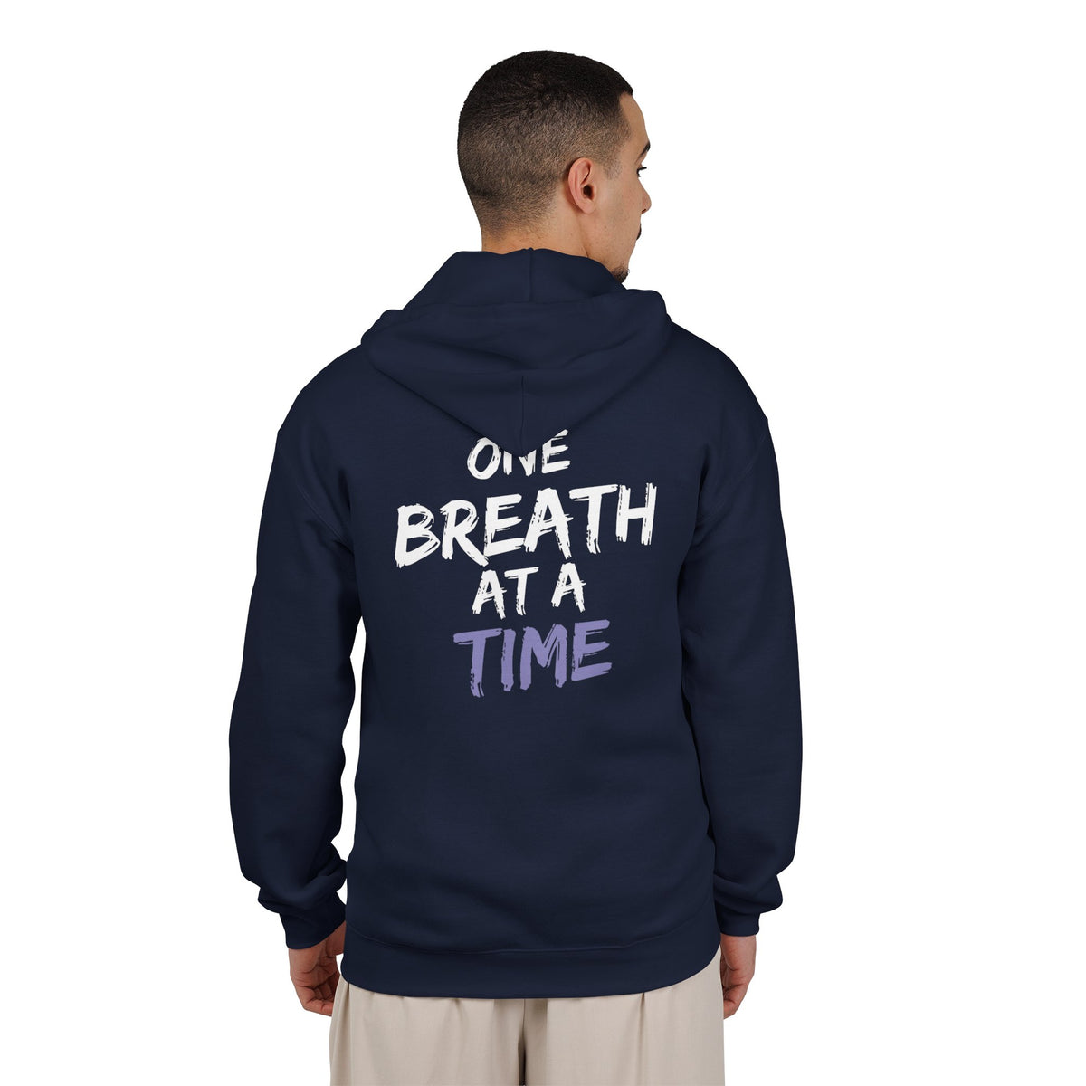 One Breath at a Time - Unisex Heavy Blend™ Full Zip Hooded Sweatshirt