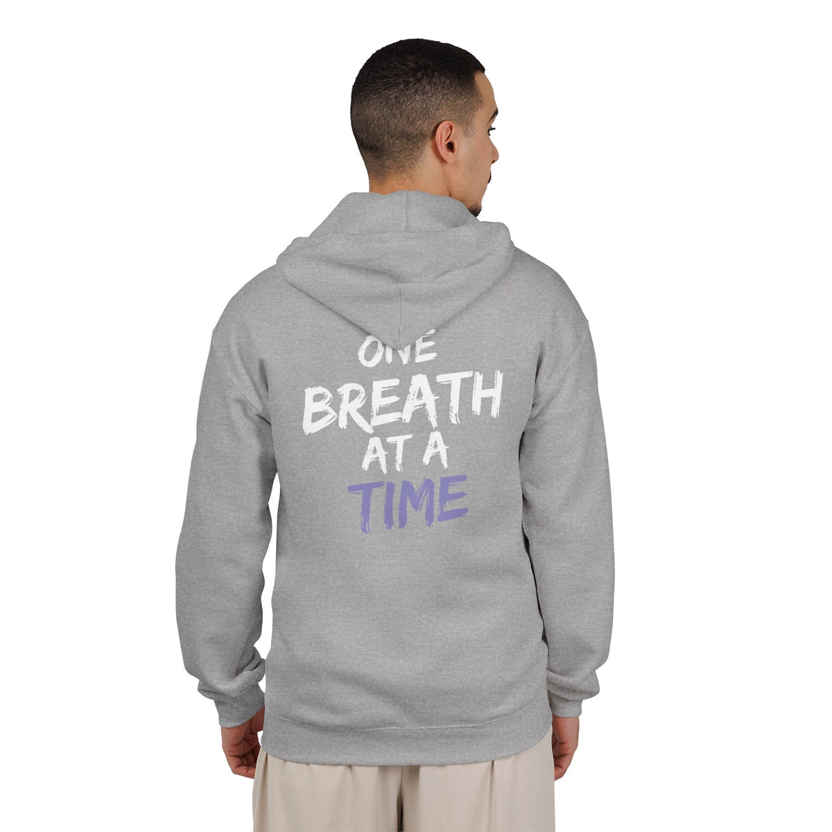 One Breath at a Time - Unisex Heavy Blend™ Full Zip Hooded Sweatshirt