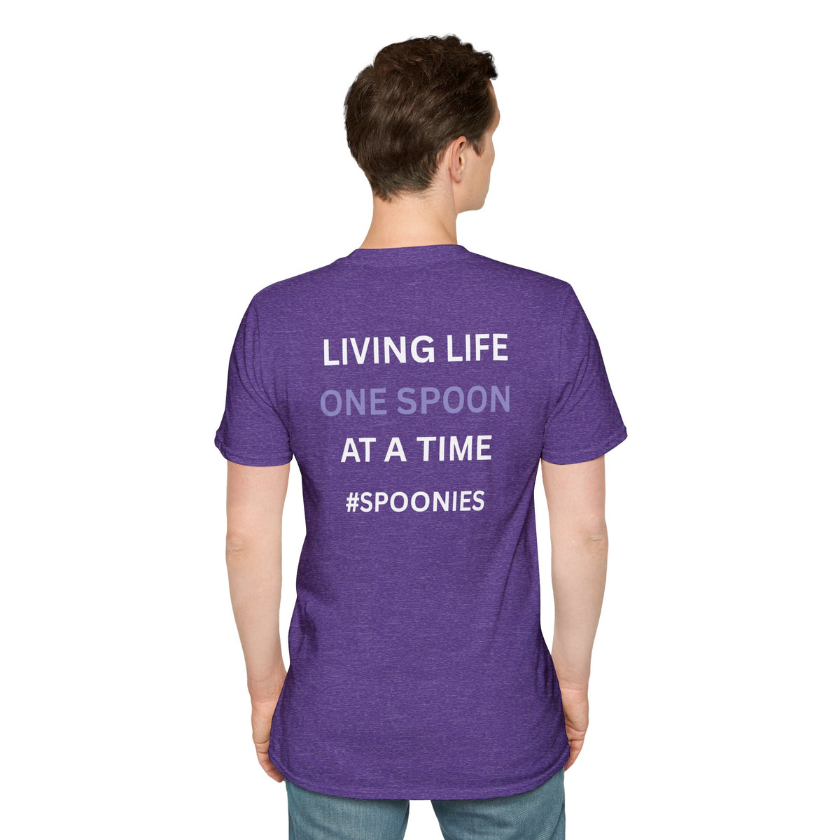 Living life one spoon at a time - Unisex T-Shirt