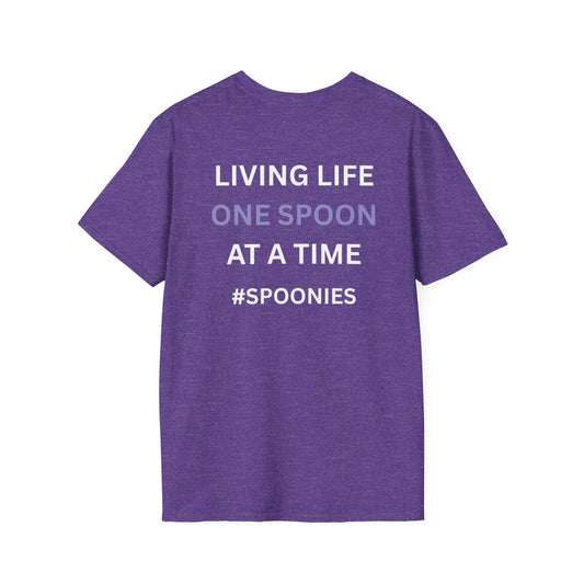 Living life one spoon at a time - Unisex T-Shirt