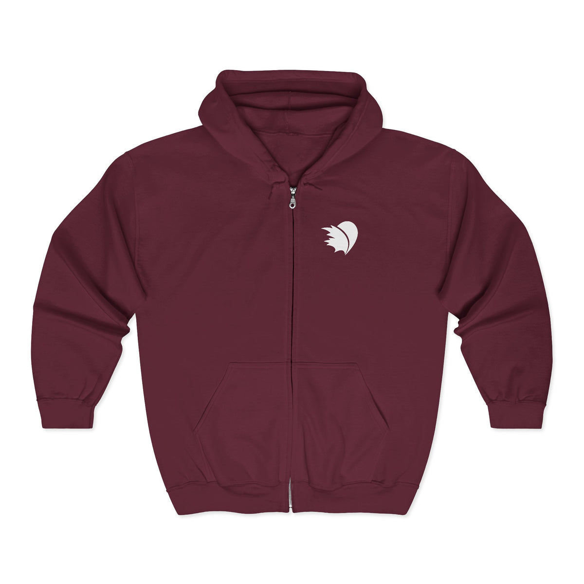 Slower Pace. Stronger Purpose. - Unisex Heavy Blend™ Full Zip Hooded Sweatshirt